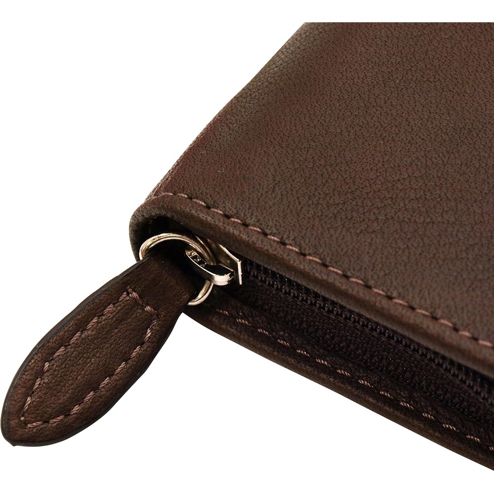 PILOT Pencil Case Pensamble Zipper Pen Case 01DBN Dark Brown PSPC01DBN