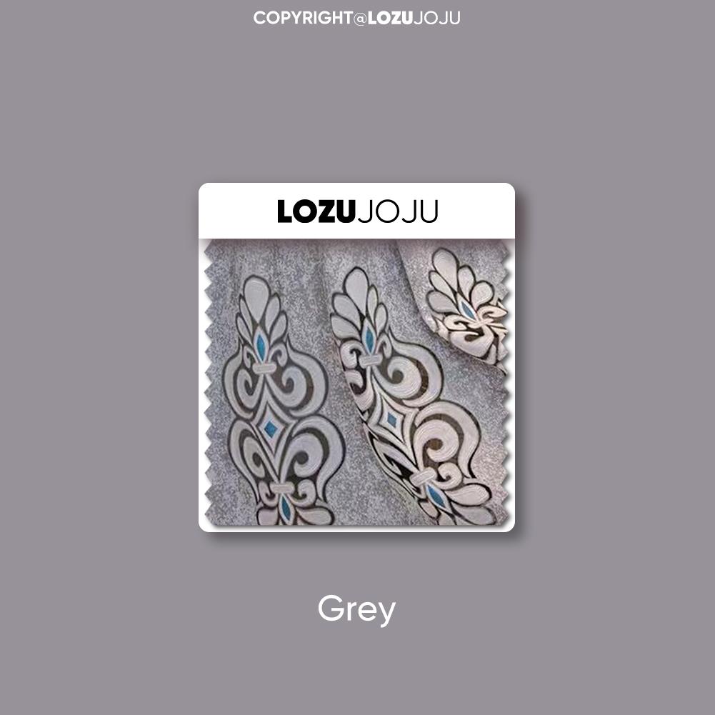 1 шт. LOZUJOJU жаккардовая прозрачная занавеска 20-40% затемнение кольцевой тюль для гостиной спальни балкона окна домашнего декора