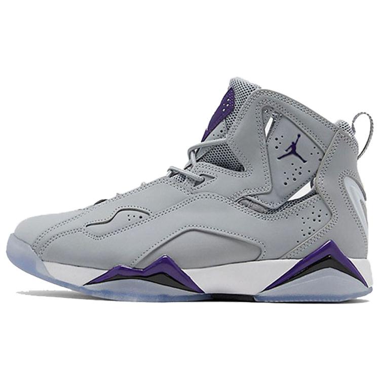 Air Jordan True Flight 'Серый Волк Фиолетовый' 342964-051