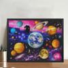 Frame 5D Diamond Painting Full Round Landscape Rhinestones Diamond Embroidery Sale Outer Space Mosaic Home Decor 30x40cm