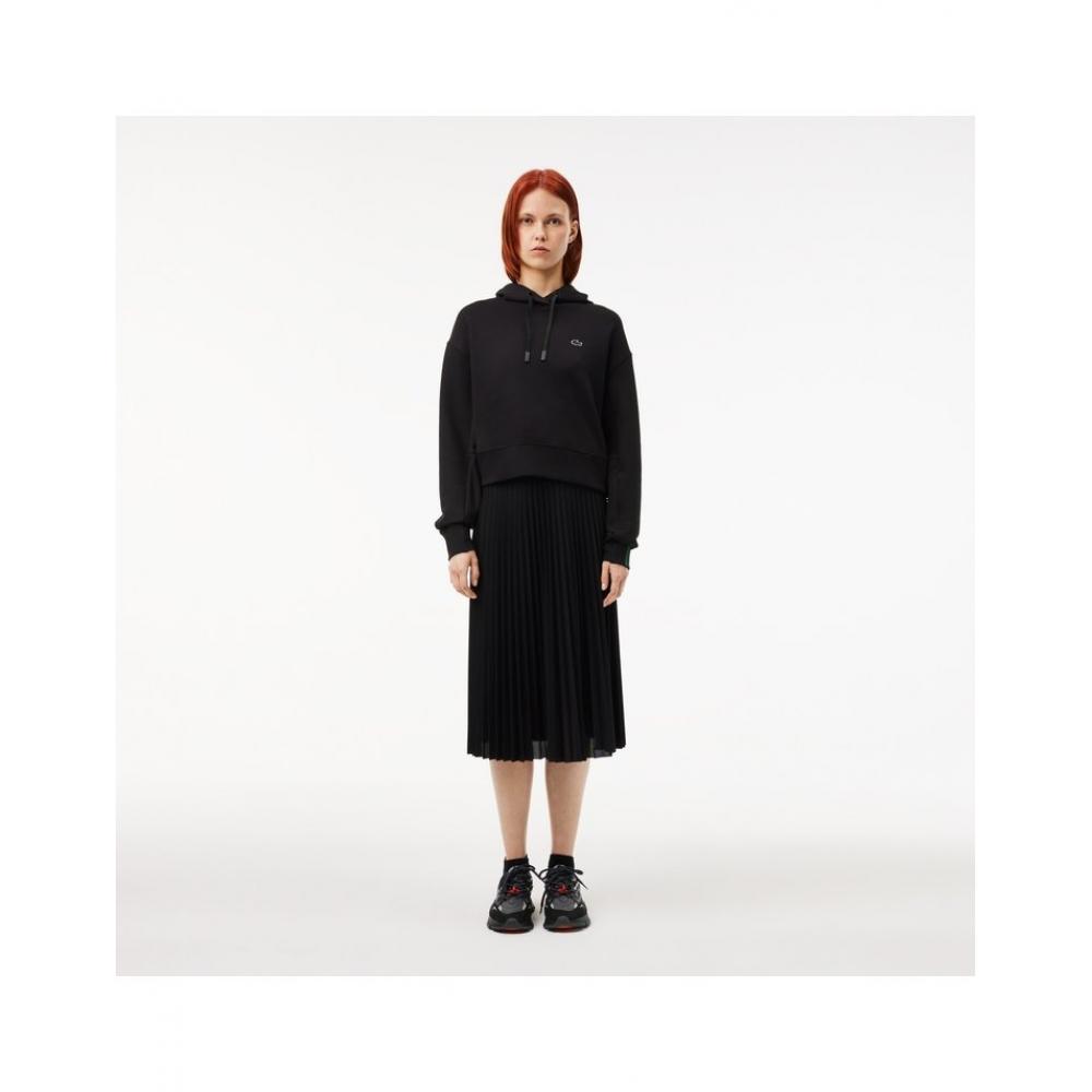 Lacoste Женская юбка пике как длинная плиссированная Jf8050 54n 031