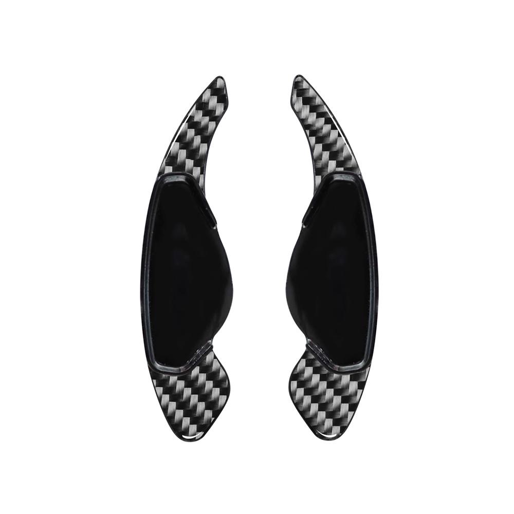 Carbon Fiber Steering Wheel Shift Paddle Shifter For Jaguar XE XF XEL F-Type F-P