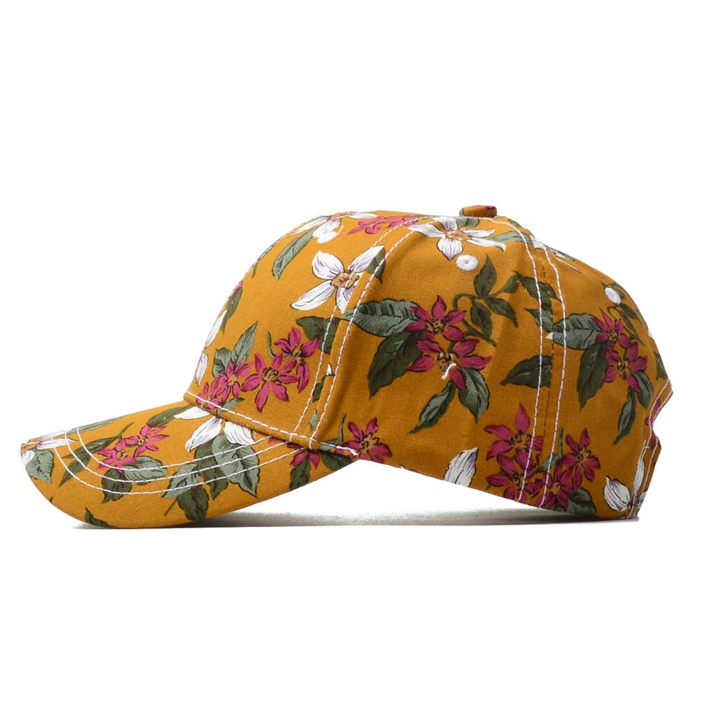 Northwood Women's Summer Sunscreen Flower Baseball Cap Print Hat Hard Top Baseball Cap for Women