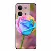 Стеклянная задняя крышка для чехла Xiaomi Redmi 15C 4G 15 C Coque Жесткий закаленный стеклянный чехол для чехла телефона Redmi 15C Redmi15C Мягкий бампер