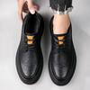 Черный Новый Дизайн Мужские Оксфорды Обувь Броги Повседневная Обувь Мужская Натуральная Кожа Обувь Рабочие Ботинки Бизнес Повседневные Кроссовки Высокого Качества