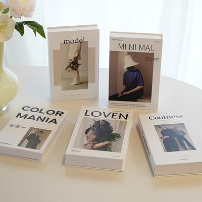 Поддельные Книги Декорация Роскошная Декоративная Книга Декор Гостиной Книга-симуляция Домашний Декор Эстетичное Украшение Комнаты