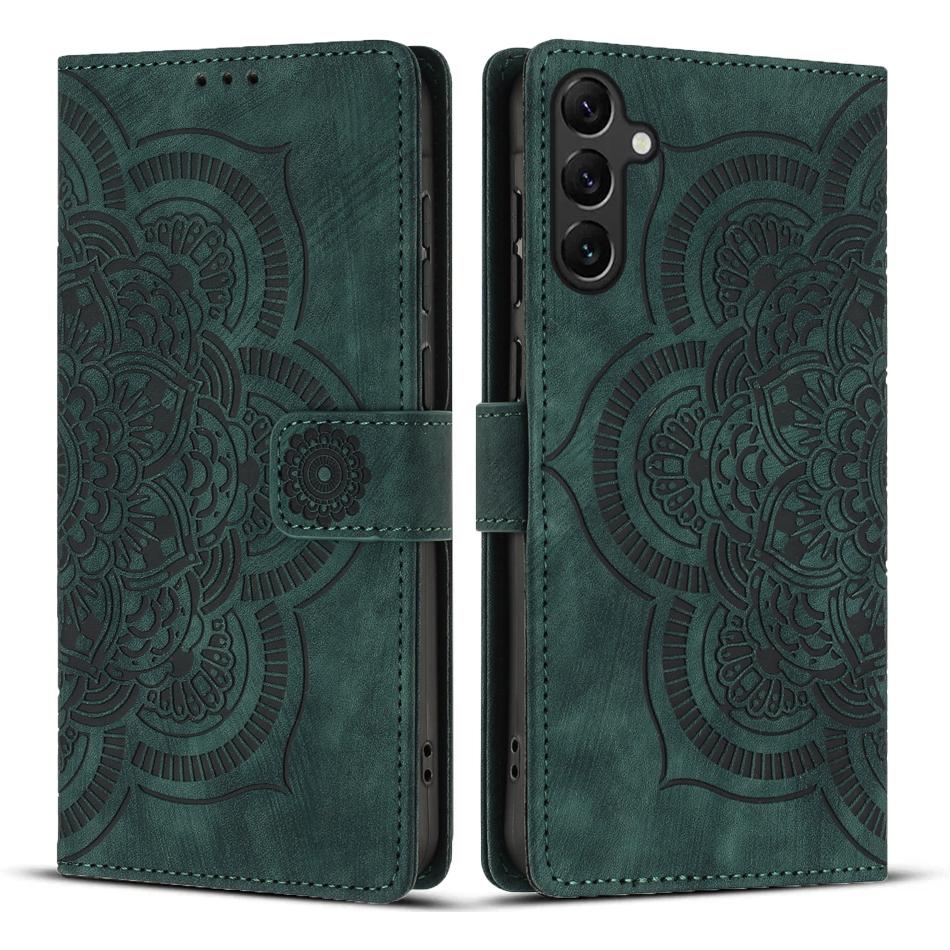 Кожаный кошелек-книжка для Samsung Galaxy A05S A12 A13 A14 A15 A16 A23 A24 A25 A26 A32 5G A33 A34 A35 A36 A53 A54 A55 56 Чехол