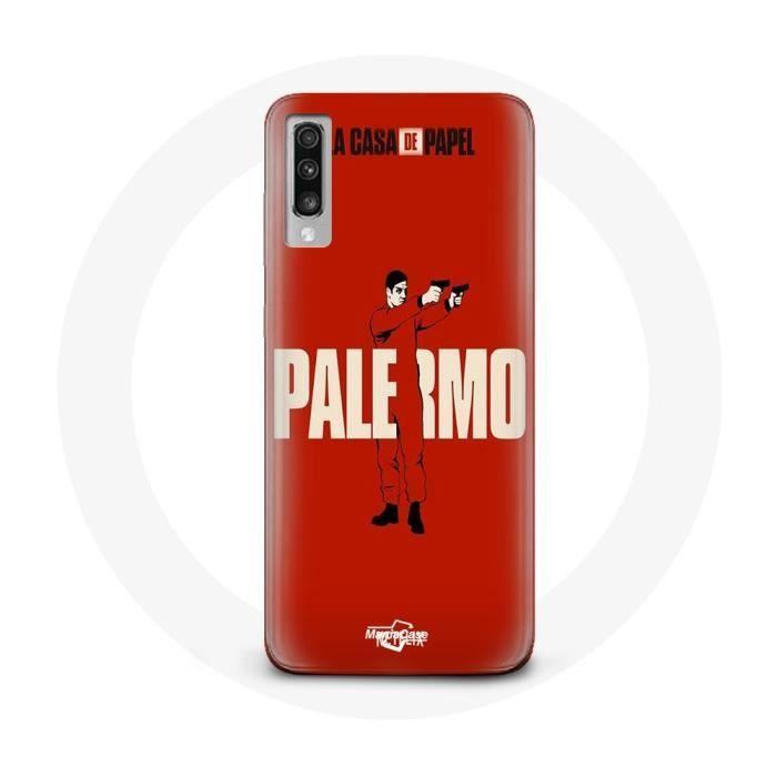 Coque - La casa de papel - Samsung Galaxy A50 - Rouge - Souple - Protection