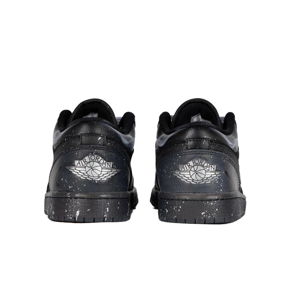 Jordan Air Jordan 1 Low Винтажные Баскетбольные Кроссовки Унисекс Черные HV5968-001(Команда186-)
