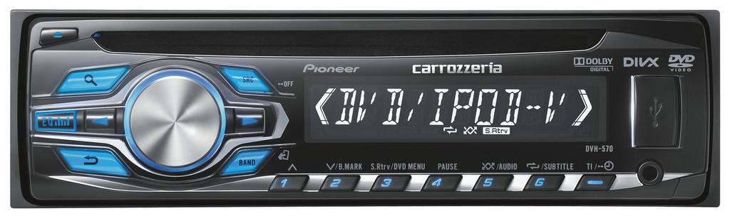 Pioneer Pioneer Audio 1D CD DVD USB Carrozzeria DVH-570