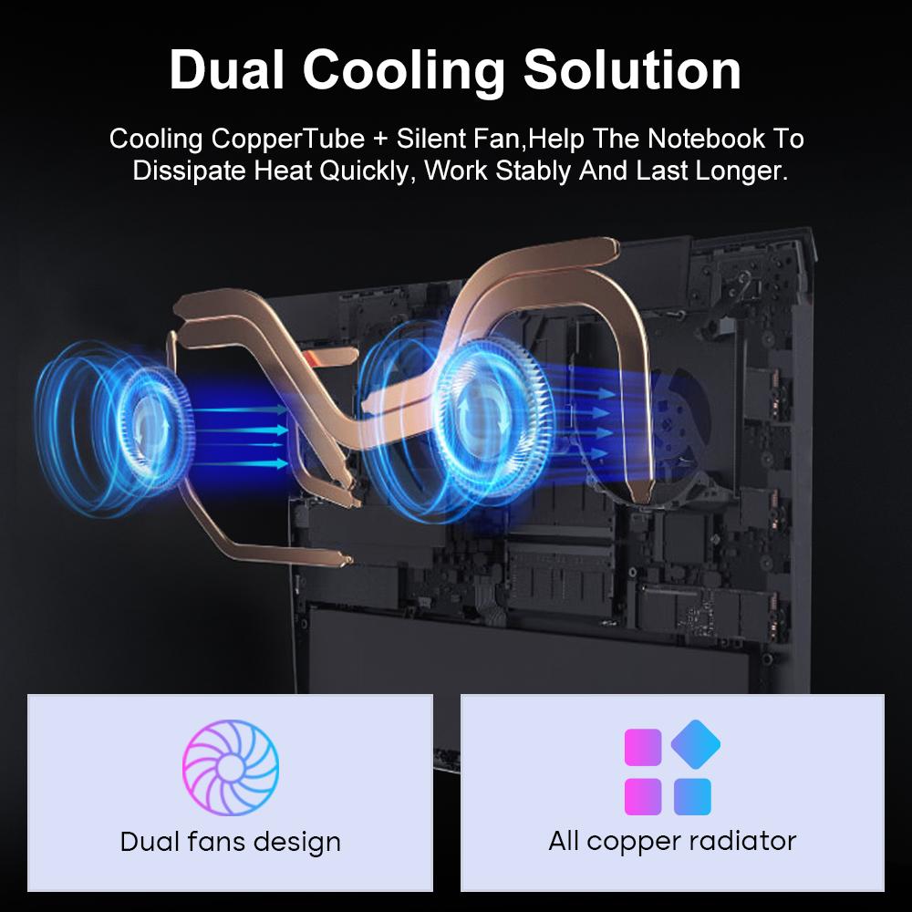 Ninkear Ноутбук N16 Pro, 16 дюймов, IPS-экран, 2560*1600, Intel Core i7-13620H, 32 ГБ ОЗУ + 1 ТБ SSD