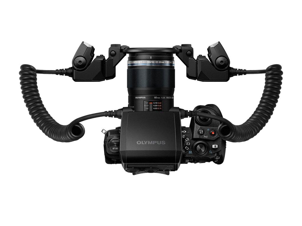 Вспышка для макросъемки OM Вспомогательная вспышка для макросъемки цифровой камеры SYSTEM/OLYMPUS STG-8 с одним объективом STF-8