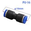 PU4-16mm Endotracheal Hose Connector Pneumatic Pipe Joint High Quality Air Fittings Coupling