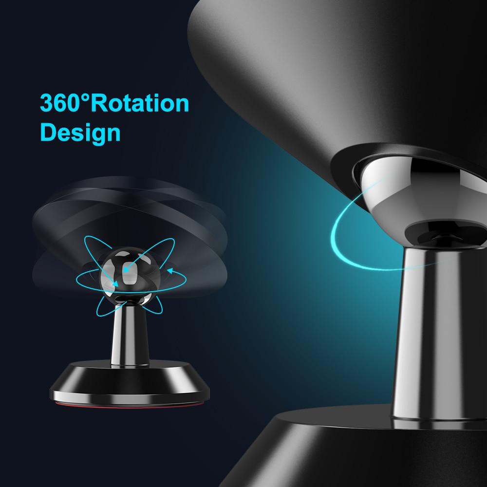 Magnetic Car Phone Holder, Universal Mobile Phone Holder for Automobiles
