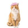 Yousheng Pet Hat Регулируемый милый берет с котом Удобный мягкий костюм для собаки Головные уборы Реквизит для фотосессии Домашние модные аксессуары