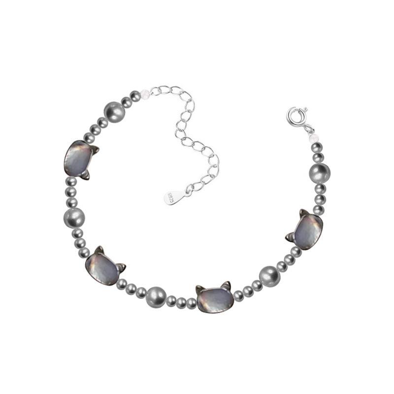S925 Pure Silver Pearl Bracelet