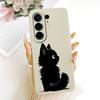 For Tecno Camon 50 Pro 4G CN5c Cute Cat Flower Cartoon Phone Case For Tecno Camon 50Pro 4G Soft Silicone Covers Bumpers