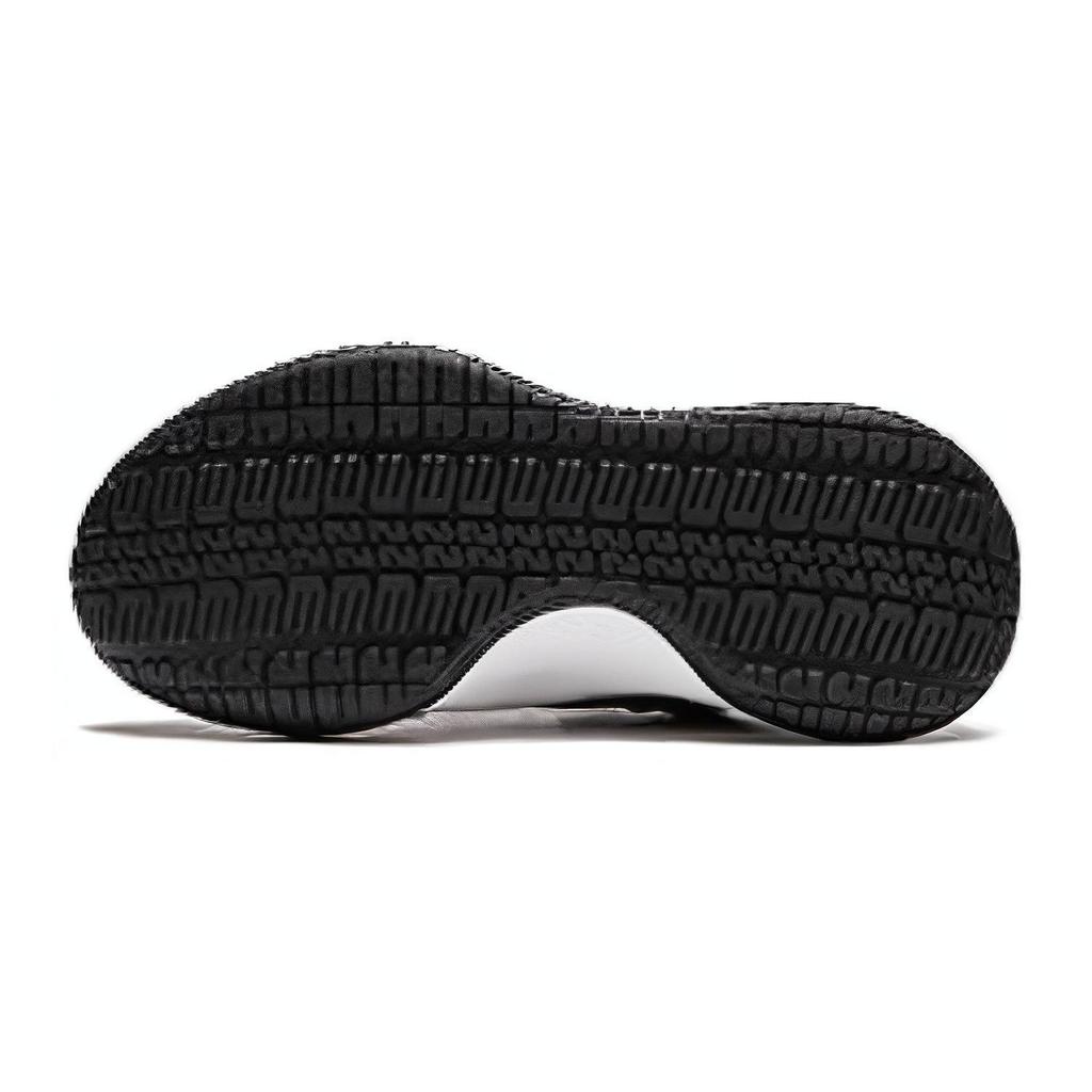 Баскетбольные кроссовки Li Ning Kids Territory V1 Light Foam из искусственной кожи со шнуровкой и низким верхом Детские баскетбольные кроссовки Серо-зеленые YKBU048-7