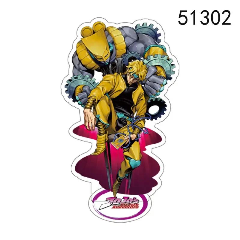 Аниме Фигурка JoJo Bizarre Adventure Милый Косплей Акриловый Стенд Модель Пластина Декор Стола Стоячий Знак Брелок Подарки Другу