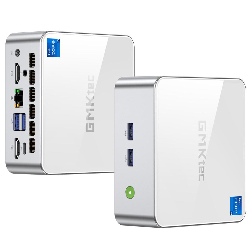 Jimoker M3 Mini Desktop: High-Performance i5-12450H Gaming & Office PC