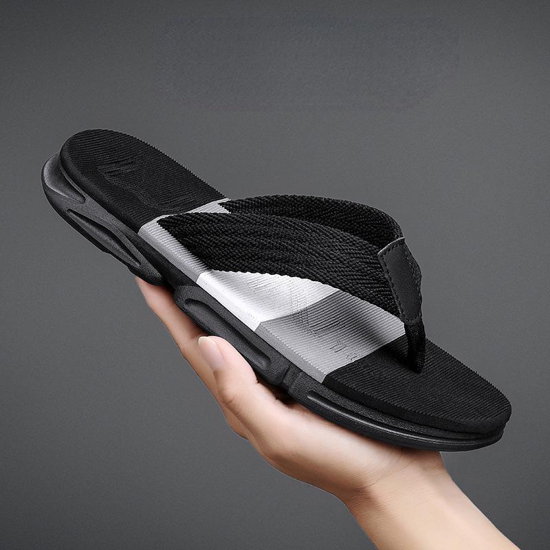 Ношение противоскользящих сандалий с фиксатором и защитой от запаха летом для занятий спортом на открытом воздухе, пляжные сандалии на мягкой подошве