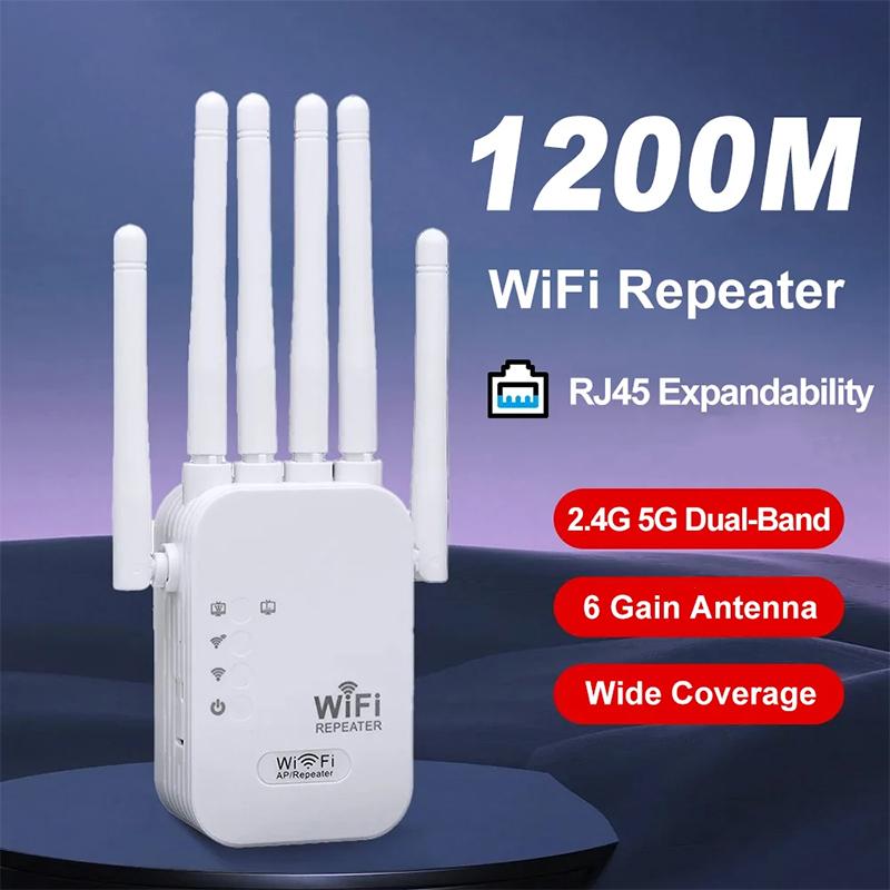 Двухсетевой интерфейс Wi-Fi 6 Повторитель Усилитель Сигнала Роутер 300 Мбит/с Усилитель Сигнала Усилитель Сотовой Связи
