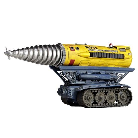 Специальные эффекты Revoltech 050 Thunderbird Jet Mole окрашенная фигурка немасштабная ABS&PVC