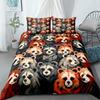 Graffiti Dogs  Duvet Cover Set UK Single Double Queen US Twin Full King Size Pkm Bed Linen Set