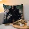 Cushion Cover Singer LLady Gaga  Linen  SkinFriendly Soft Decorative Case For Sofa Home Decor Pillow cover