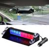 8 LED Strobe Flash Warning Lamp EMS Police Car Flasher Beacon Flashing Firemen Fog Emergency LED Light 8LED Amber White Red Blue