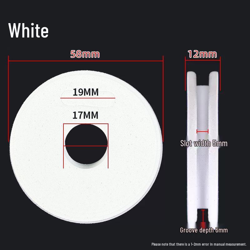 Рыболовная катушка Pan Laoban EVA Foam 6 см с отверстием - прочный аксессуар для снастей