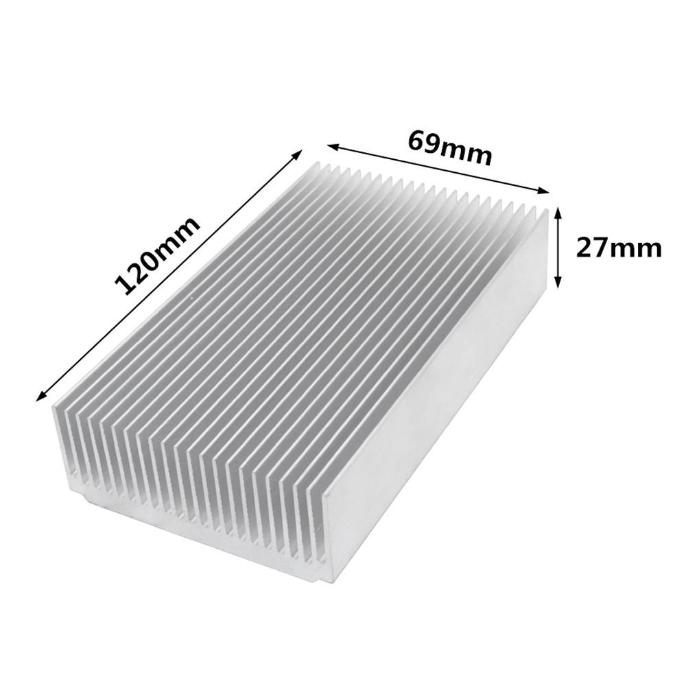 Extruded Aluminum Heatsink Radiator Heat Sink Cooler for LED Electronic Chip LCD Integrated Circuit Cooling Heat Dissipation