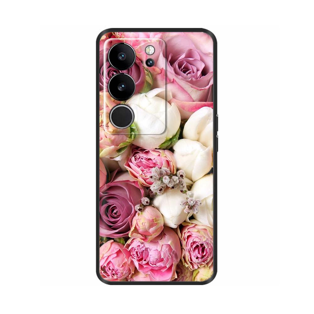 6.78' Для Vivo V29 5G Чехол V 29 Силиконовый ТПУ Мягкий Бампер Чехол для Телефона для VIVO V29 V2250 VivoV29 Чехлы Защитный Чехол Сумка Coque