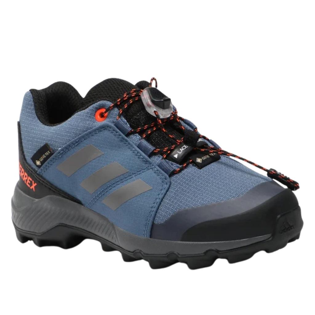 Adidas IF5705 TERREX GTX K Blue Children's Hiking Sports Shoes. 37 ⅓