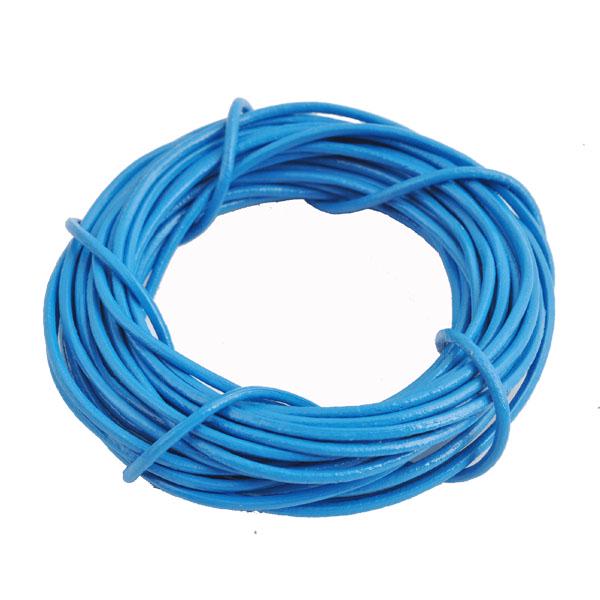 Кожаное ожерелье 5 м и 1,5 мм, 2 мм, подвески, веревка, шнур, фурнитура для изготовления ювелирных изделий