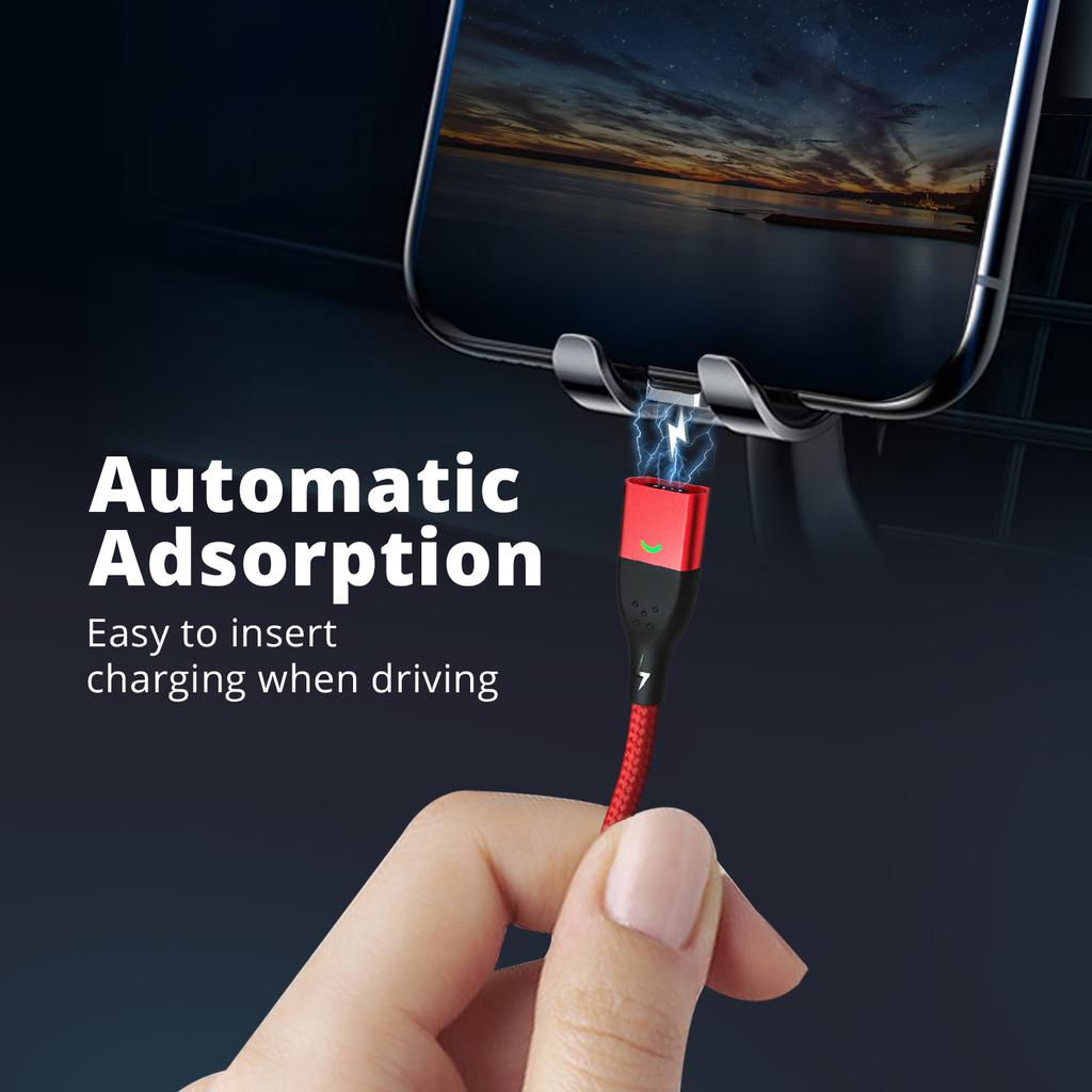 Магнитный кабель FONKEN для быстрой зарядки