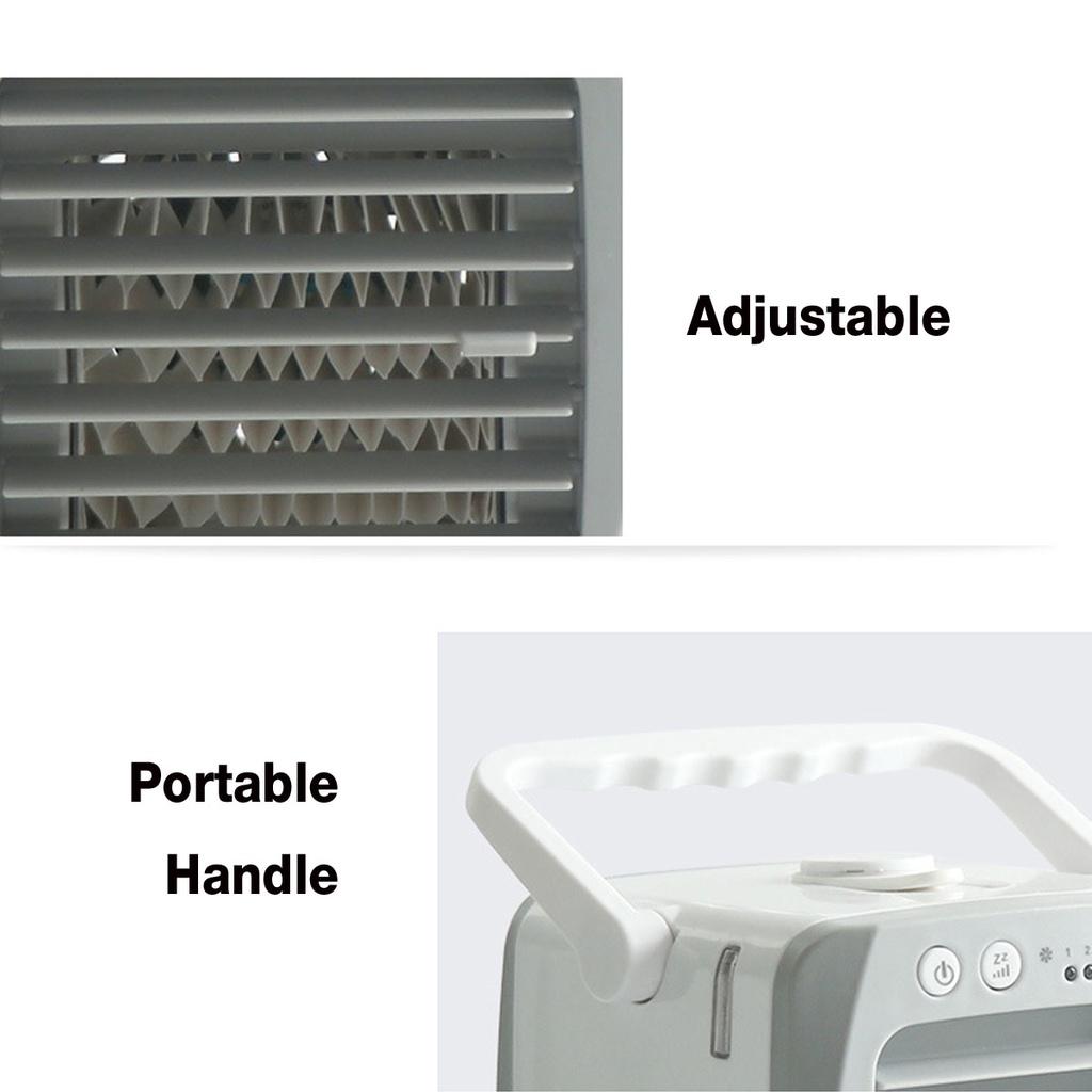 USB Mini Air Conditioner Humidifier Purifier Sterilization Air Cooler Fan Office Home Mini Portable Air Cooler