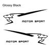 2pcs Car Sport Side Body Decals Stickers For Peugeot 107 108 2008 308 5008 206 207