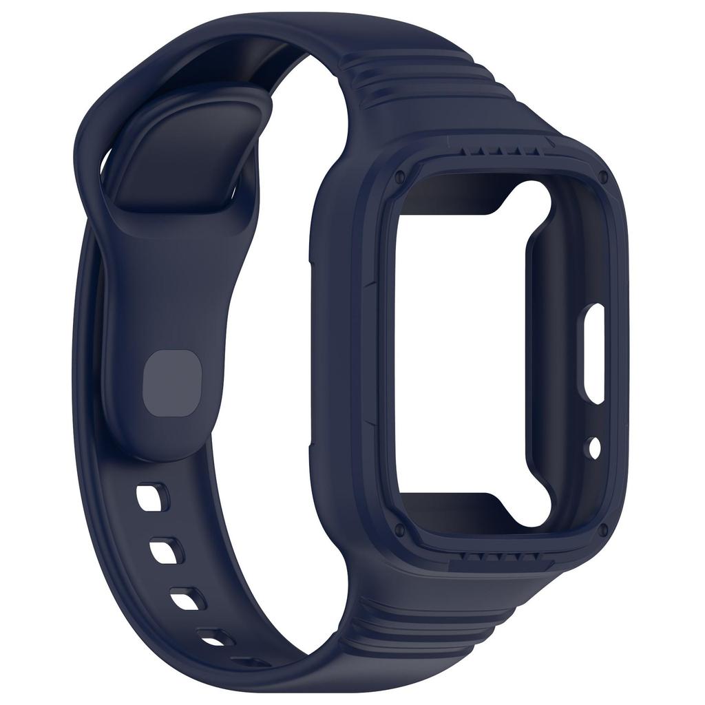 Силиконовый ремешок с чехлом для Redmi Watch 3 Active/Redmi Watch 3 Lite Замена ремешка Браслет Защитный чехол