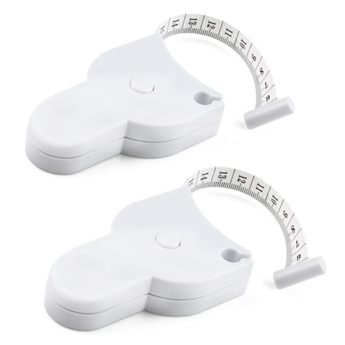 MOLATE 2-Pack Mini Tape Measure, Surveying Supplies, Circumference Measuring Tape, Y-Shaped, 150cm, Used for Body Measurements and Clothing Tailoring