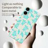 For Samsung Galaxy A07 4G Case Tortoise Pattern Printing Straight Edge TPU Phone Back Cover