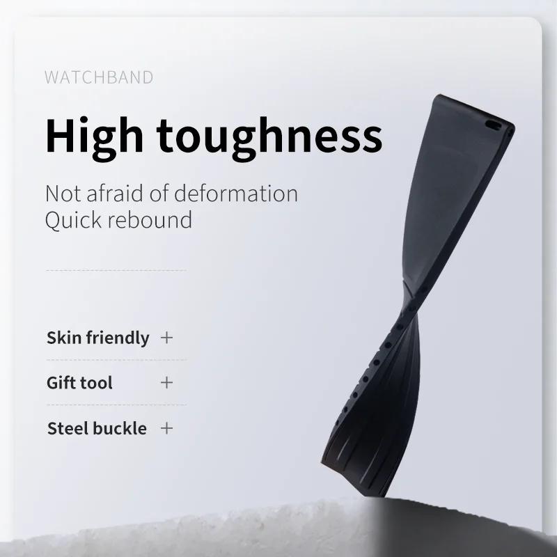 Роскошный ремешок для часов Мужской 18/19/20/21/22 мм Браслет по размеру Аксессуары Для Armani Omega Citizen Hamilton Casio Умные часы Ремешок