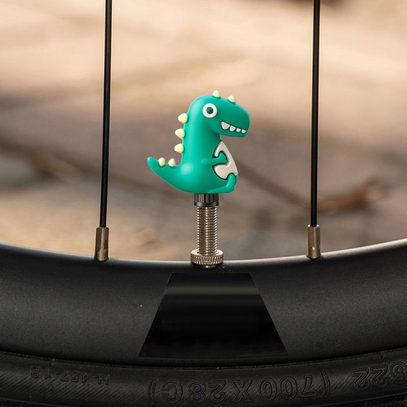 Cartoon Universal Bicycle Valve Core Cap Bike Parts Accessories MTB Road Bike Valve Core Caps French Mouth Tire Valve Cap Tire Chucks 1