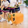 Wood Ottoman Stool Animal Footstool Portable Step Low Seat Sofa Tea for Decoration