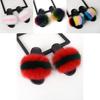 Realistic Fluffy Slippers Sandals For Women Girls Luxury Comfort