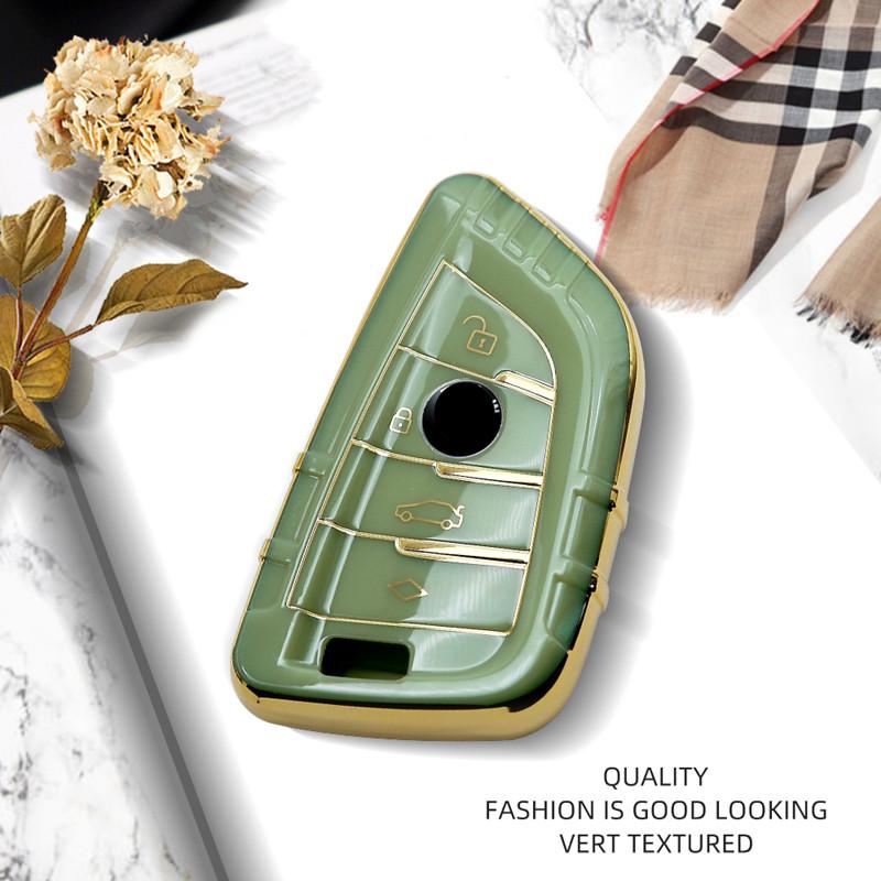 Роскошный чехол для дистанционного ключа автомобиля для BMW X1 X3 X4 X5 F15 X6 F16 G30 1/3/5/7 серии G11 F48 F39 520 525 F20 G20 118I 218I