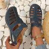 Breathable Women Summer Shoes Solid Color Women's Sandals Outdoor Slip On Open Toe Wedge Female Sandals Woman Beach Sandals
