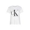 Letter Print Pullover Round Neck Short Sleeve T-Shirt Men Tops White 000NM1903E-7UM