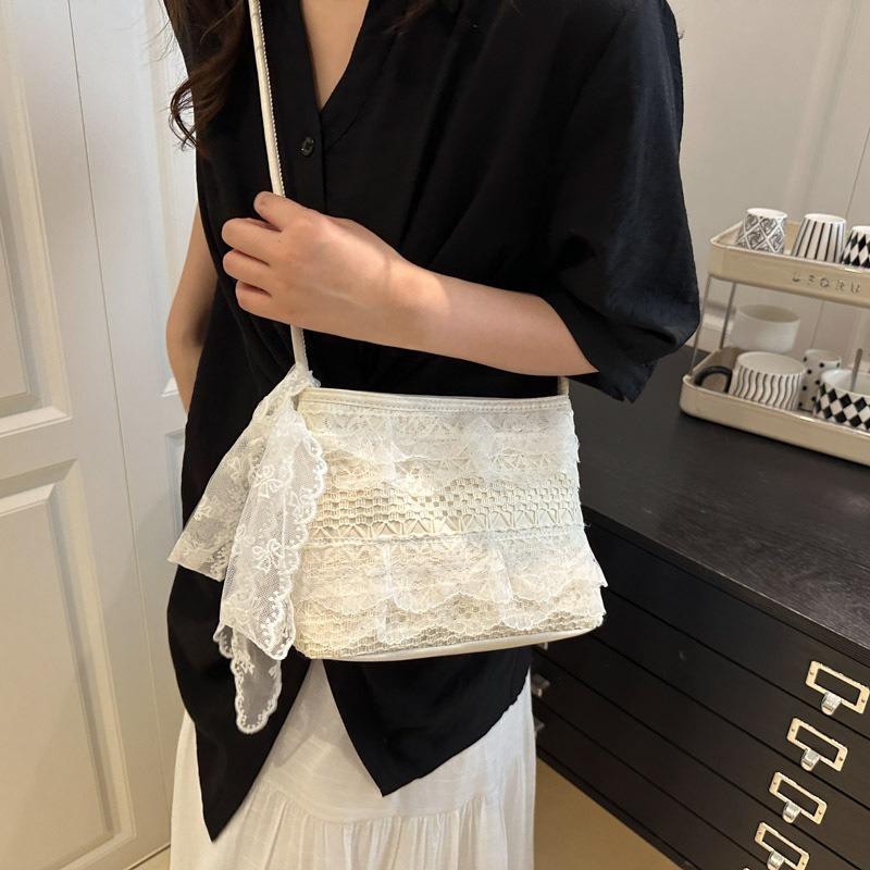 Красивый и нежный темперамент, сумка подмышку на одно плечо, популярная летом, милая и вместительная портативная сумка-тоут для женщин