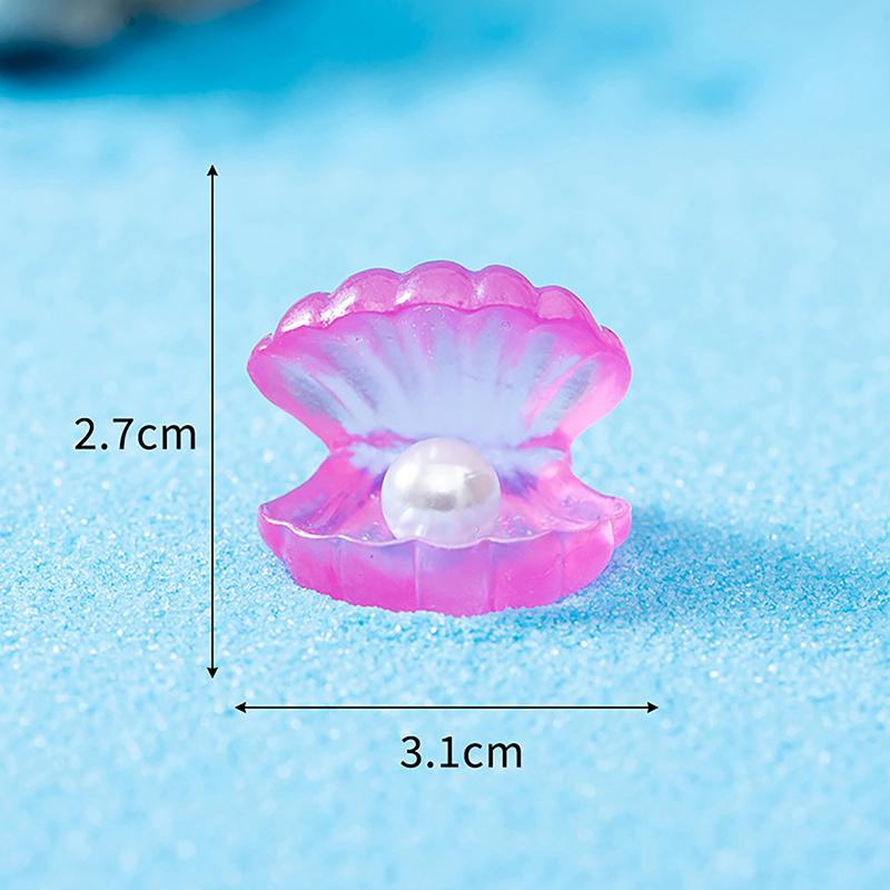 Colorful Resin Aquarium Mini Artificial Coral Shell Reef Landscape Fish Tank Underwater Ornament Aquarium Accessories